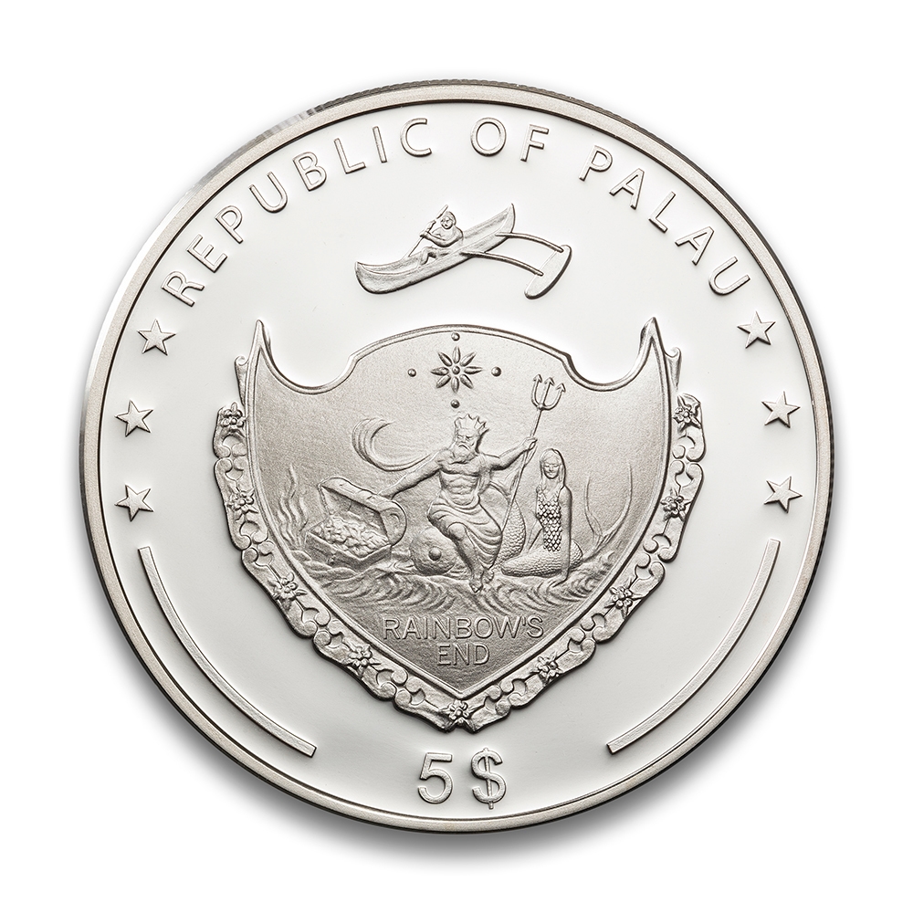PCGS 限定2012枚　パラオ銀貨　my lovely bear  貨幣 2012 $5 Palau Sterling Silver Teddy Bear Coin - TSC.ca