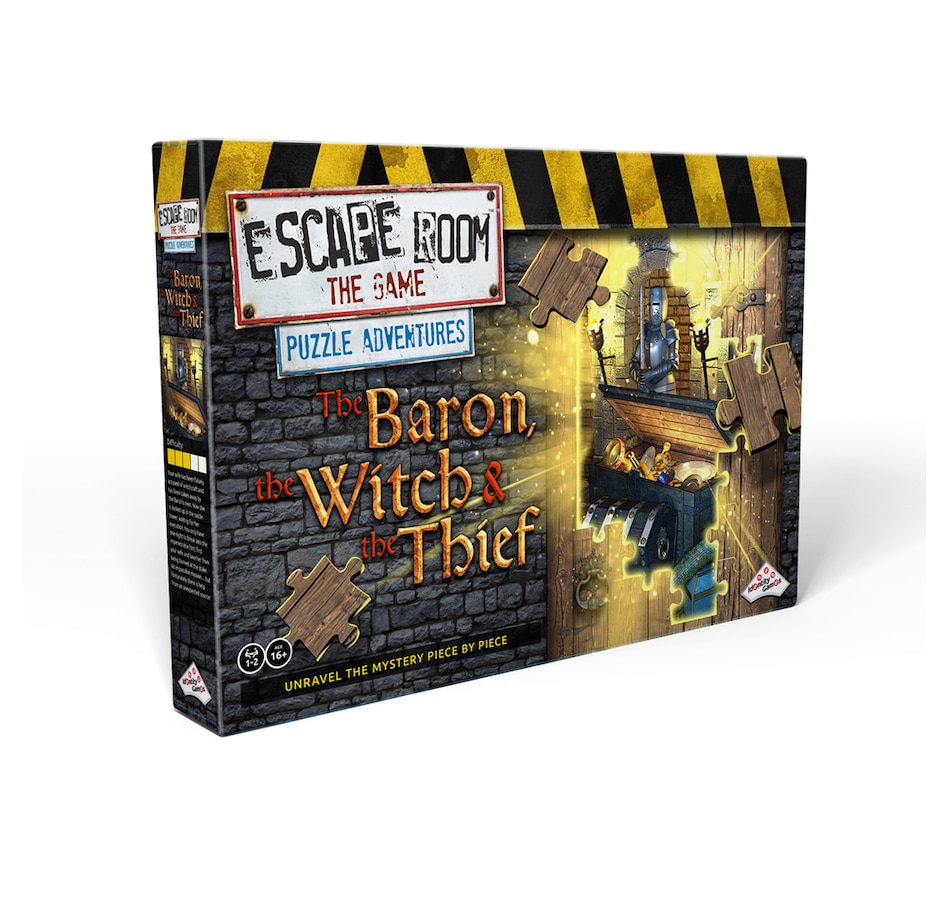 Image 711465.jpg, Product 711-465 / Price $25.99, Identity Games Escape Room Puzzle Adventures: The Baron, the Witch and the Thief from Identity Games on TSC.ca's Toys & Hobbies department