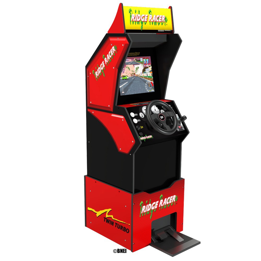 Arcade1Up Ridge Racer Bundle with Riser - TSC.ca