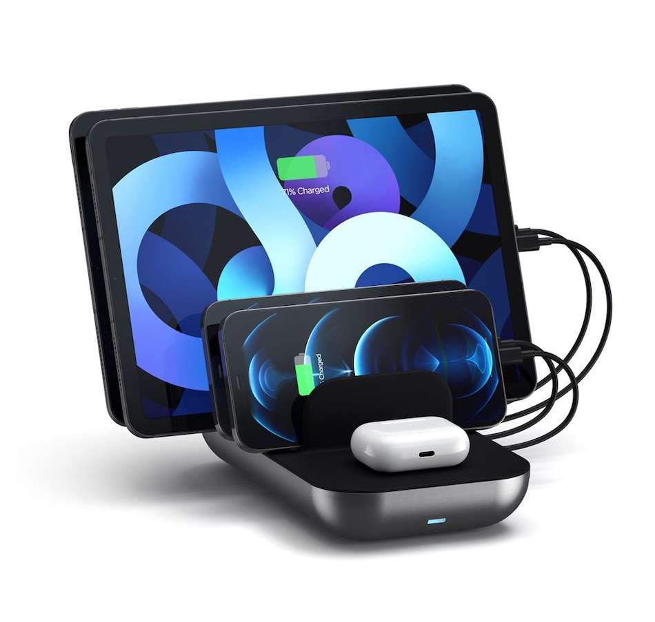 Image 711524_ALTMORE1.jpg, Product 711-524 / Price $79.99, Satechi Dock5 Multi-Device Charging Station with Wireless Charging from Satechi on TSC.ca's Electronics department