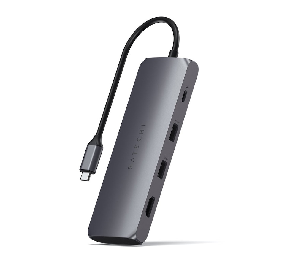 Image 711543_ALTMORE2.jpg, Product 711-543 / Price $119.99, Satechi USB-C Hybrid Multiport Adapter with SSD Enclosure (space grey) from Satechi on TSC.ca's Electronics department