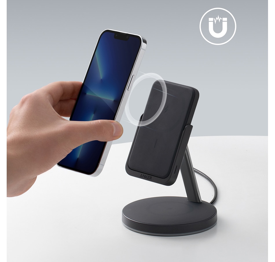 Image 711581_ALTMORE1.jpg, Product 711-581 / Price $149.99, Anker MagGo 2-in-1 Magnetic Battery Pack with Stand Bundle from Anker on TSC.ca's Electronics department