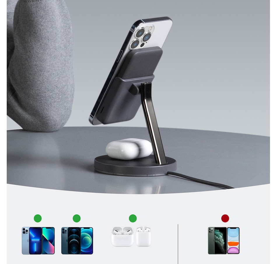 Image 711581_ALTMORE2.jpg, Product 711-581 / Price $149.99, Anker MagGo 2-in-1 Magnetic Battery Pack with Stand Bundle from Anker on TSC.ca's Electronics department