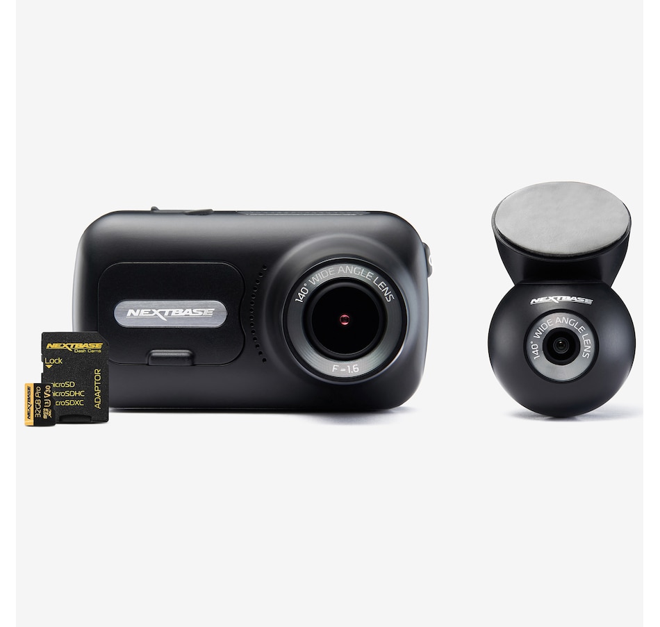 Image 711585.jpg, Product 711-585 / Price $344.96, Nextbase 320XR 2.5 HD 1080p Dash Cam with Rear Window Camera and Accessories from Nextbase on TSC.ca's Electronics department