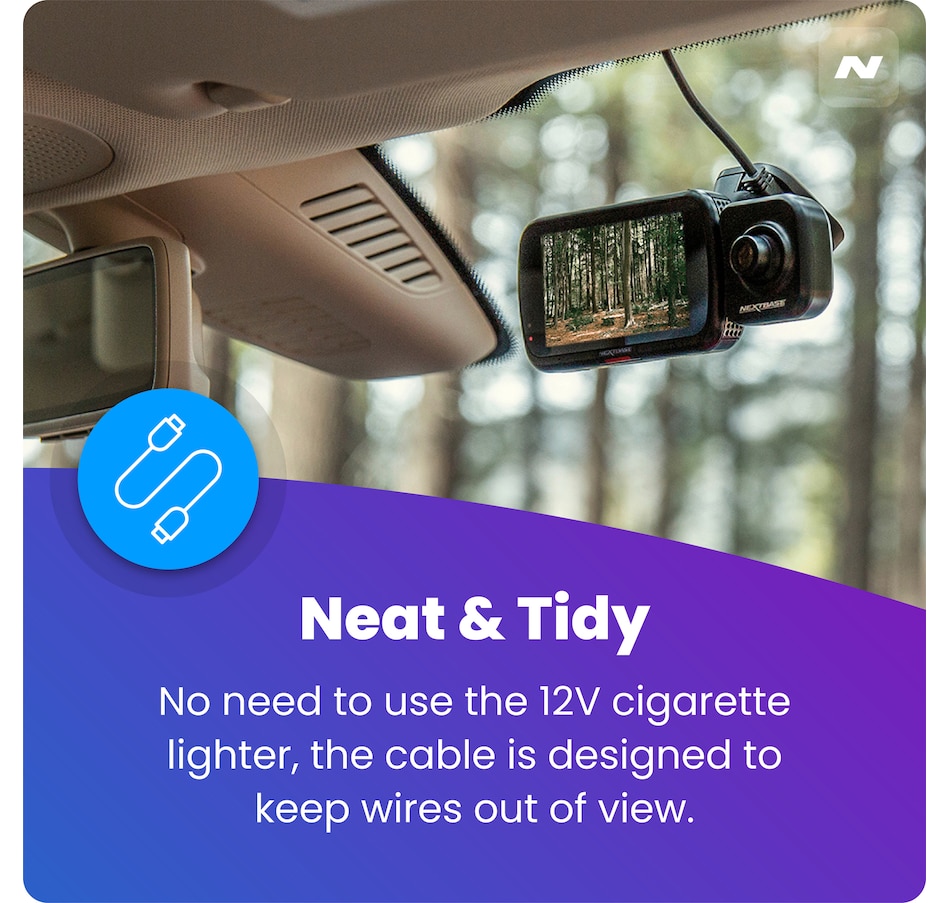 Image 711585_ALTMORE8.jpg, Product 711-585 / Price $344.96, Nextbase 320XR 2.5 HD 1080p Dash Cam with Rear Window Camera and Accessories from Nextbase on TSC.ca's Electronics department
