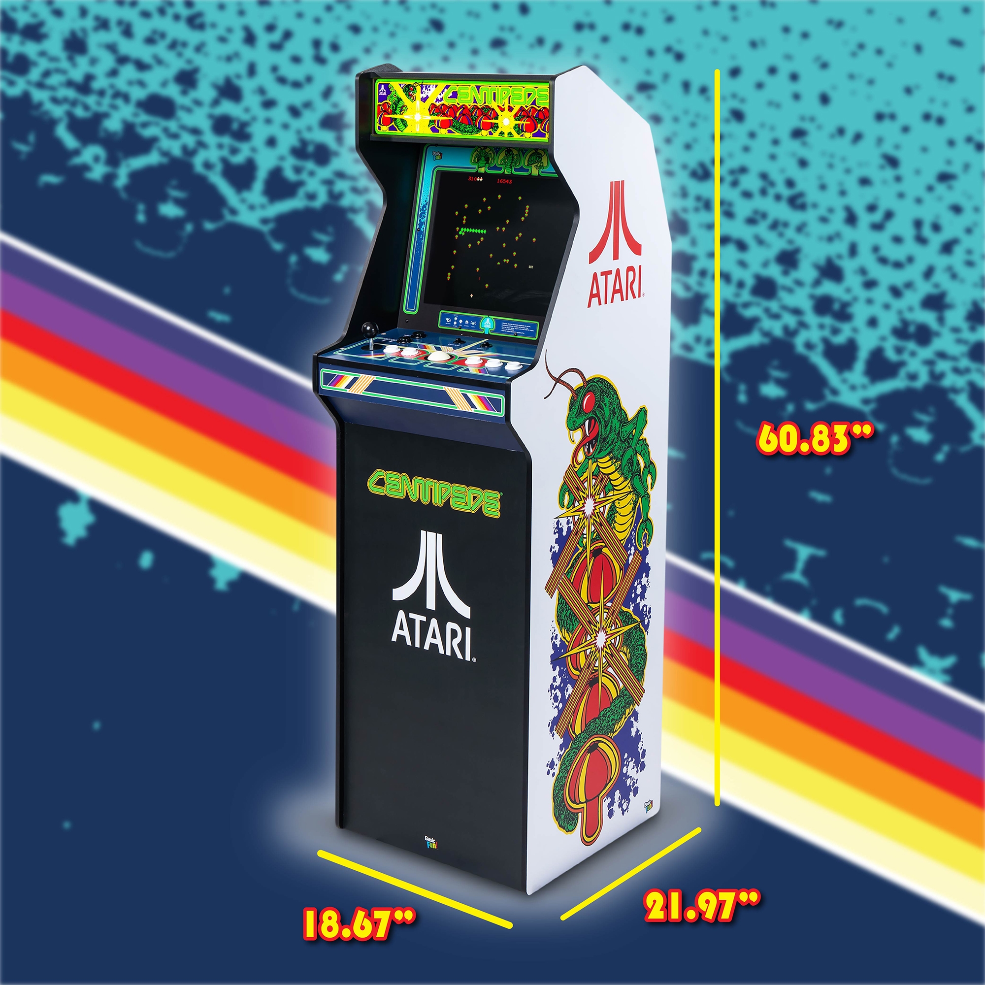 Basic Fun Atari Centipede/Asteroids Ultra Arcade - TSC.ca