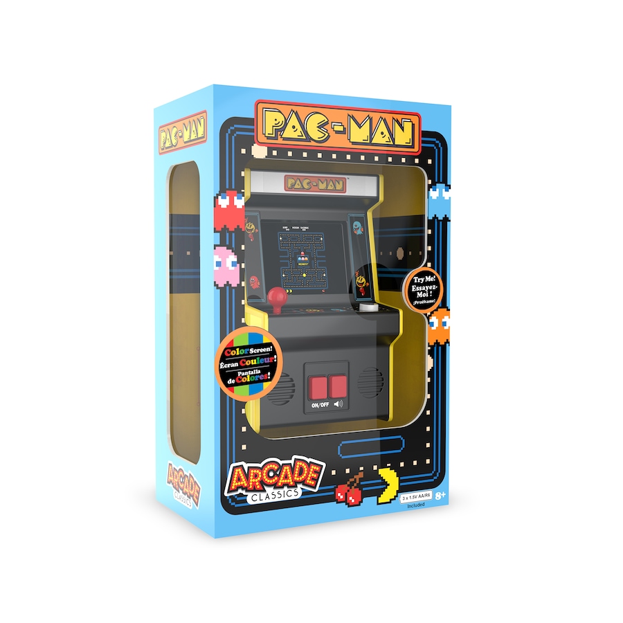 Image 711622_ALTMORE4.jpg, Product 711-622 / Price $29.99, Basic Fun Mini Classic Pac-Man Handheld Arcade from Basic Fun on TSC.ca's Electronics department