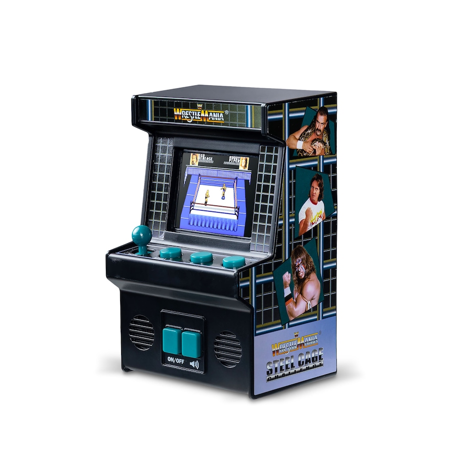 Image 711625_ALTMORE2.jpg, Product 711-625 / Price $29.99, Basic Fun Mini Classic WWE Handheld Arcade from Basic Fun on TSC.ca's Electronics department