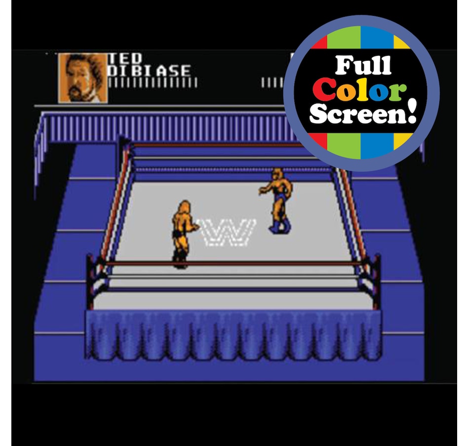 Image 711625_ALTMORE3.jpg, Product 711-625 / Price $29.99, Basic Fun Mini Classic WWE Handheld Arcade from Basic Fun on TSC.ca's Electronics department