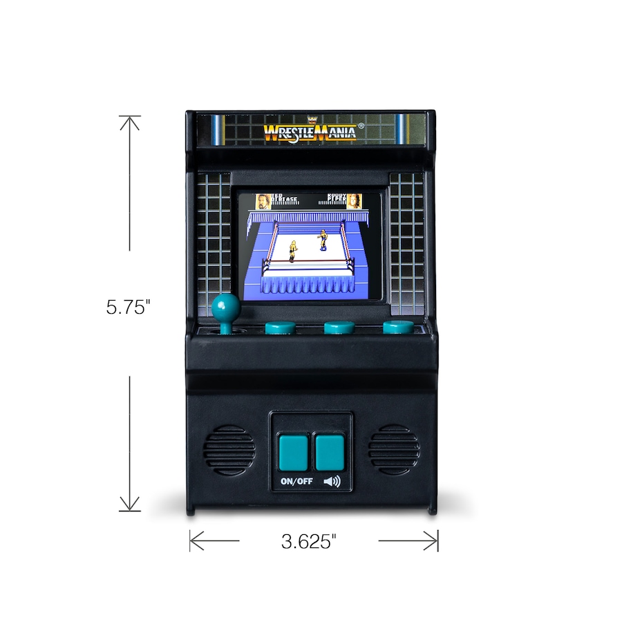 Image 711625_ALTMORE5.jpg, Product 711-625 / Price $29.99, Basic Fun Mini Classic WWE Handheld Arcade from Basic Fun on TSC.ca's Electronics department