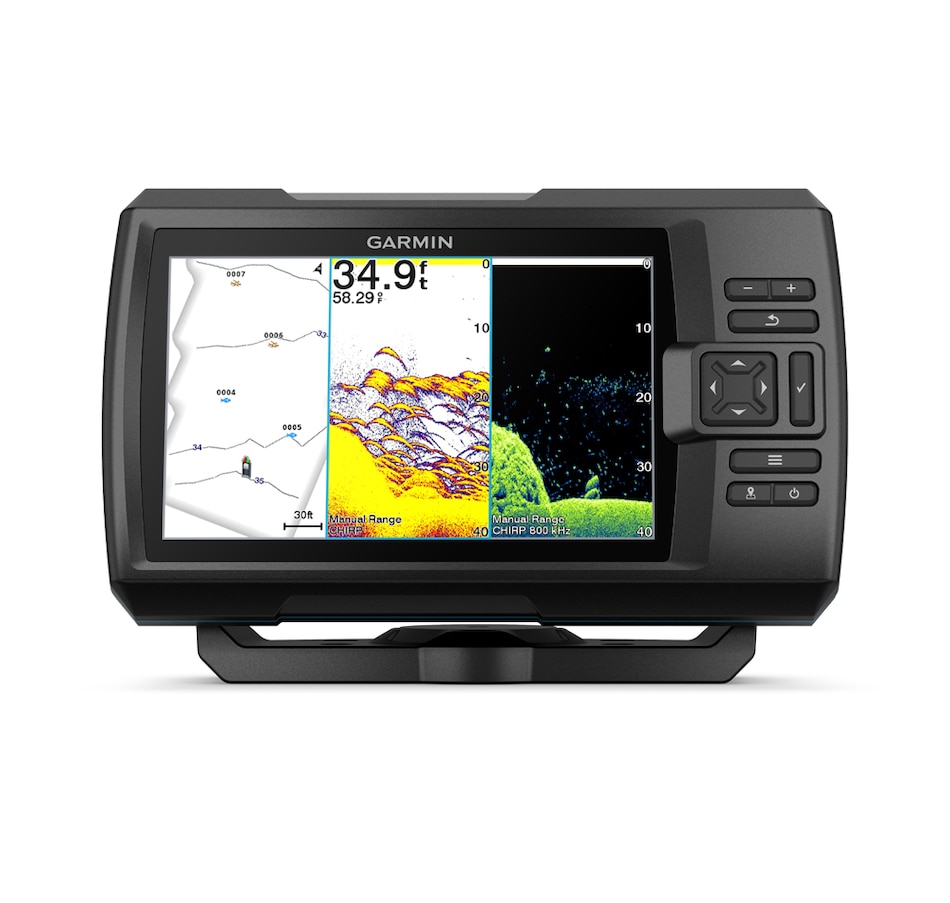 Image 711634.jpg, Product 711-634 / Price $569.99, Garmin Striker Vivid 7cv 7" Display Fishfinder with GT20-TM Transducer, GPS and Wi-Fi Connectivity from Garmin on TSC.ca's Electronics department