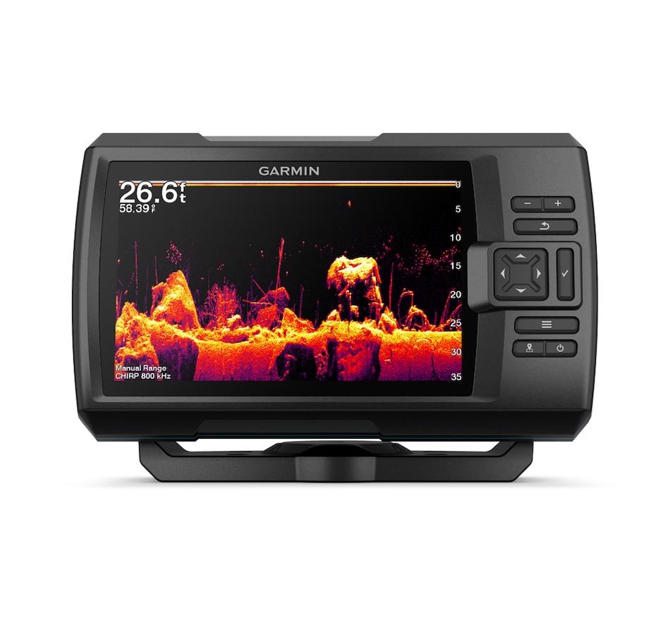 Image 711634_ALTMORE1.jpg, Product 711-634 / Price $569.99, Garmin Striker Vivid 7cv 7" Display Fishfinder with GT20-TM Transducer, GPS and Wi-Fi Connectivity from Garmin on TSC.ca's Electronics department