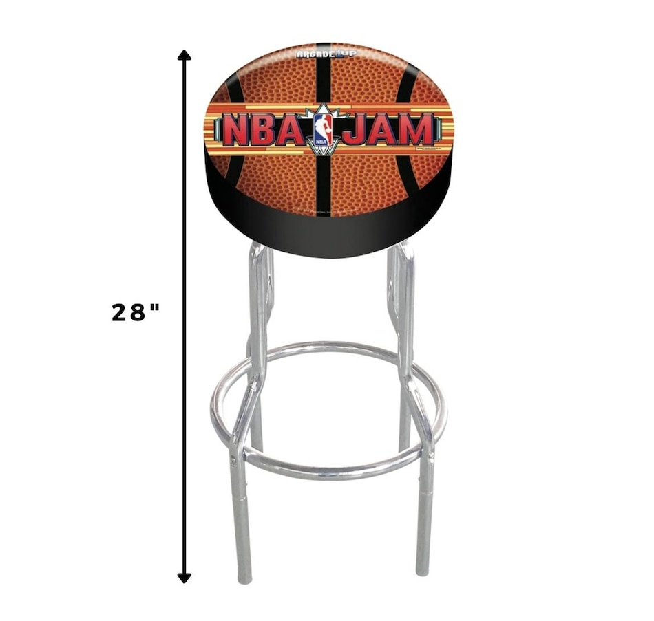 Image 711753_ALTMORE1.jpg, Product 711-753 / Price $99.99, Arcade1Up NBA Jam Bar Height Stool (Non-adjustable) from Arcade1Up on TSC.ca's Home & Garden department