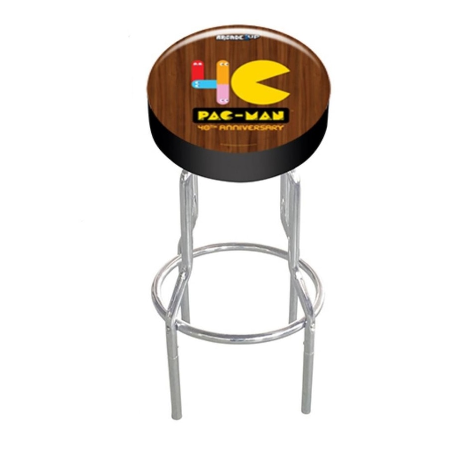 Image 711754.jpg, Product 711-754 / Price $99.99, Arcade1Up Pac-Man 40th Anniversary Edition Bar Height Stool (Non-adjustable) from Arcade1Up on TSC.ca's Home & Garden department