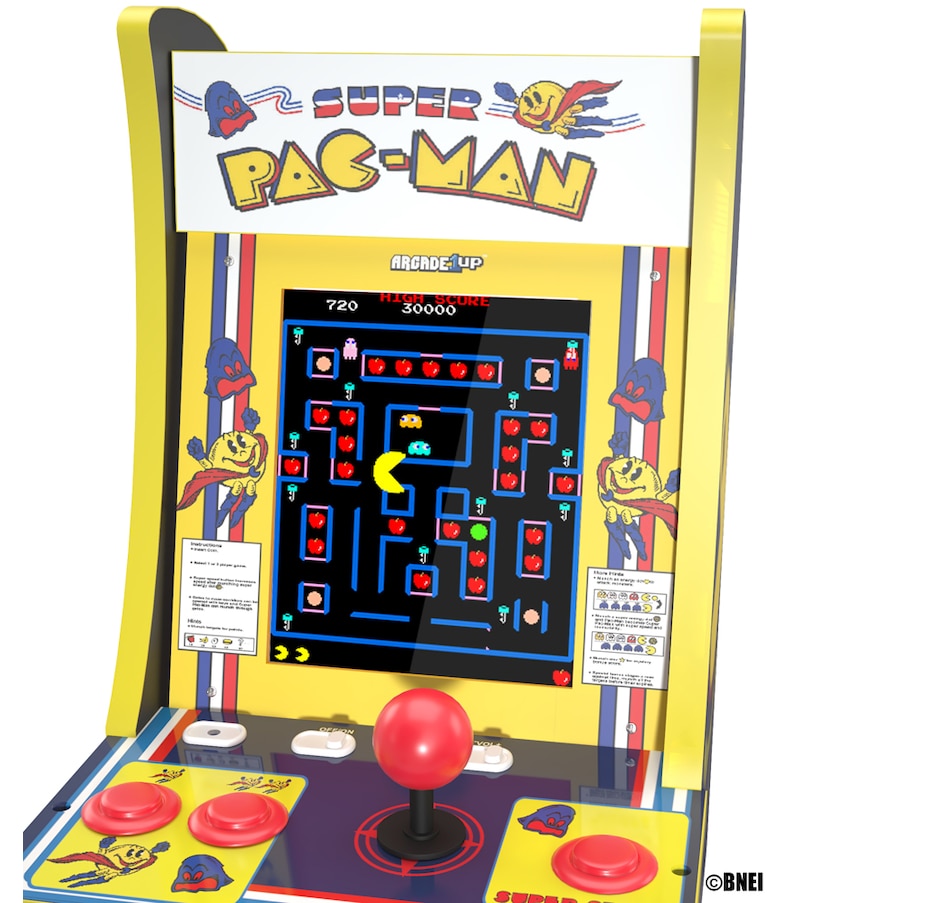 Image 711758_ALTMORE4.jpg, Product 711-758 / Price $249.99, Arcade1Up Super Pac-Man Limited Edition Countercade from Arcade1Up on TSC.ca's Electronics department