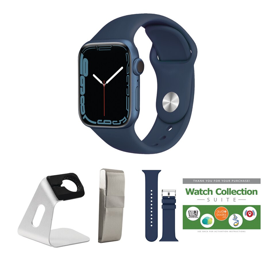 Image 711763_BLBNY.jpg, Product 711-763 / Price $809.99 - $869.99, Apple Watch Series 7 Bundle from Apple on TSC.ca's Electronics department
