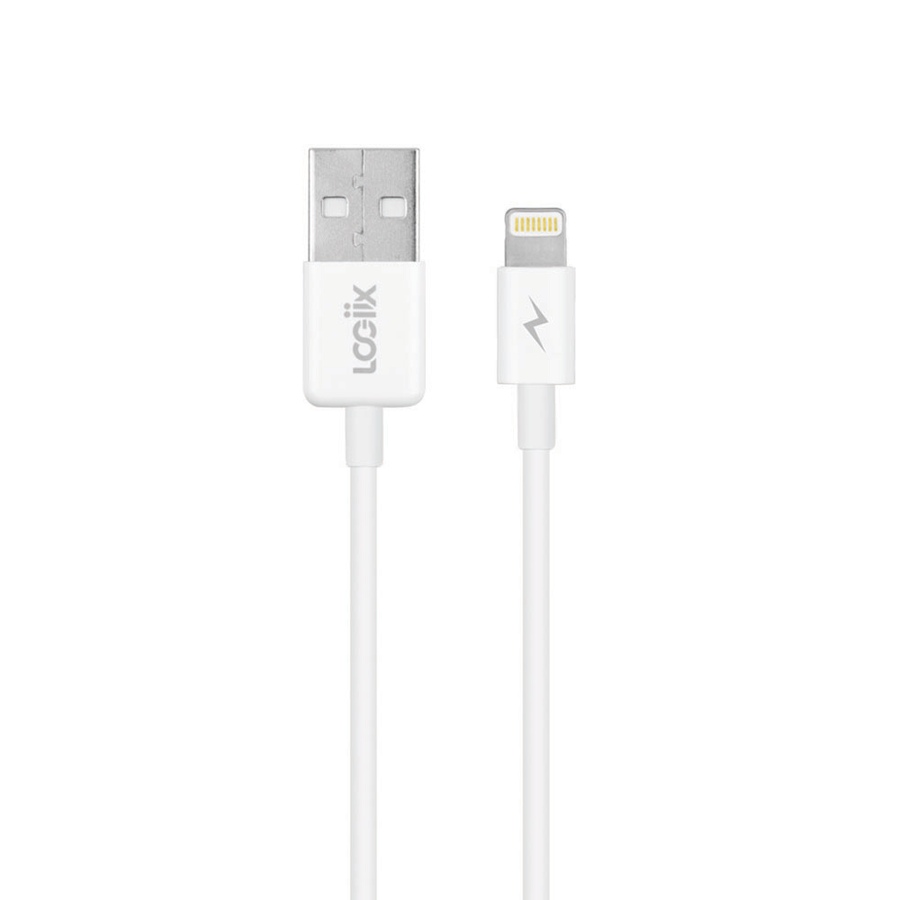 Image 711776.jpg, Product 711-776 / Price $31.99, LOGiiX Sync & Charge Jolt 1.5M Lightning Cable - White from Logiix on TSC.ca's Electronics department