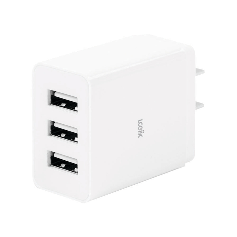 Image 711817.jpg, Product 711-817 / Price $41.99, LOGiiX Power Cube XL Classic 5V/3.4A Wall Charger - White from Logiix on TSC.ca's Electronics department