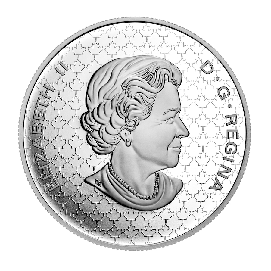 Image 711872_ALTMORE3.jpg, Product 711-872 / Price $599.95, 2022 Five Ounce 10¢ Pure Silver Coin The Bigger Picture: Bluenose from Royal Canadian Mint (RCM) on TSC.ca's Coins department