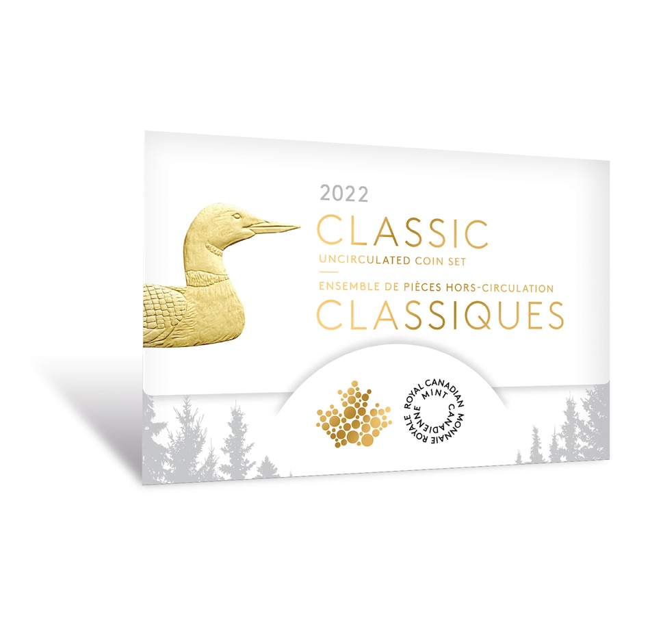 Image 711881.jpg , Product 711-881 / Price $26.95 , 2022 Classic Canadian Coin Set from Royal Canadian Mint on TSC.ca's Coins department