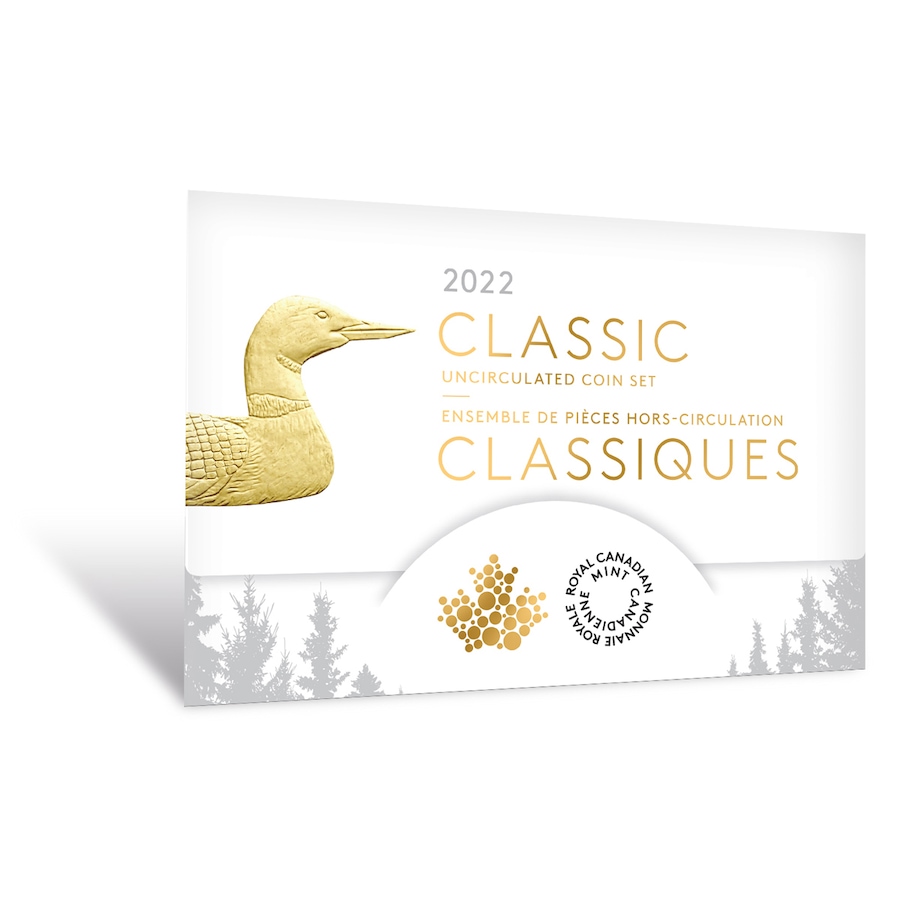 Image 711881.jpg, Product 711-881 / Price $34.95, 2022 Classic Canadian Coin Set from Royal Canadian Mint (RCM) on TSC.ca's Coins department