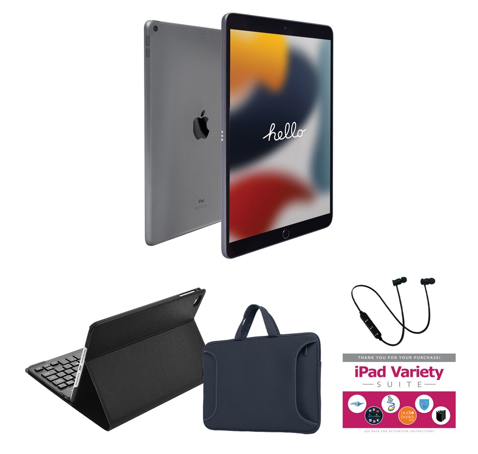 Image 711900_GYB.jpg , Product 711-900 / Price $629.99 - $899.99 , Apple Ipad 10.2" Tablet Bundle- 9th Generation from Apple on TSC.ca's Electronics department