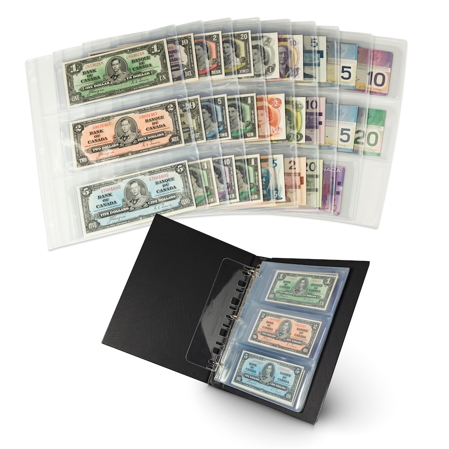 Image 711908.jpg, Product 711-908 / Price $899.95, Paper Money Series Collection $1 to $20, 1937 to 2006 (26 notes) from Canadian Coin & Currency on TSC.ca's Coins department