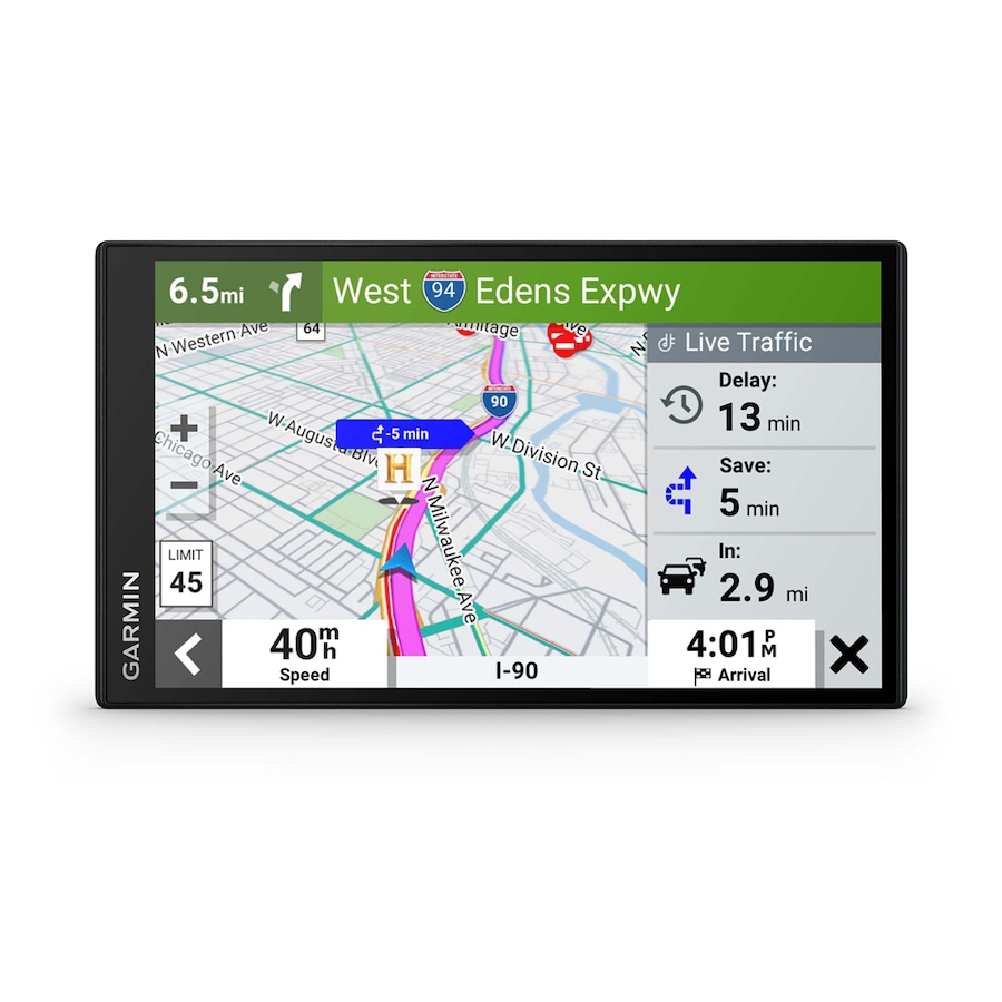 Image 711911_ALTMORE3.jpg, Product 711-911 / Price $399.99, Garmin DriveSmart 76 MT GPS with 7" Display Featuring Traffic Alerts (black) from Garmin on TSC.ca's Electronics department