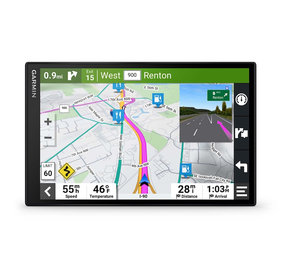 Image 711912.jpg, Product 711-912 / Price $429.99, Garmin DriveSmart 86 MT GPS with 8" Display Featuring Traffic Alerts (black) from Garmin on TSC.ca's Electronics department