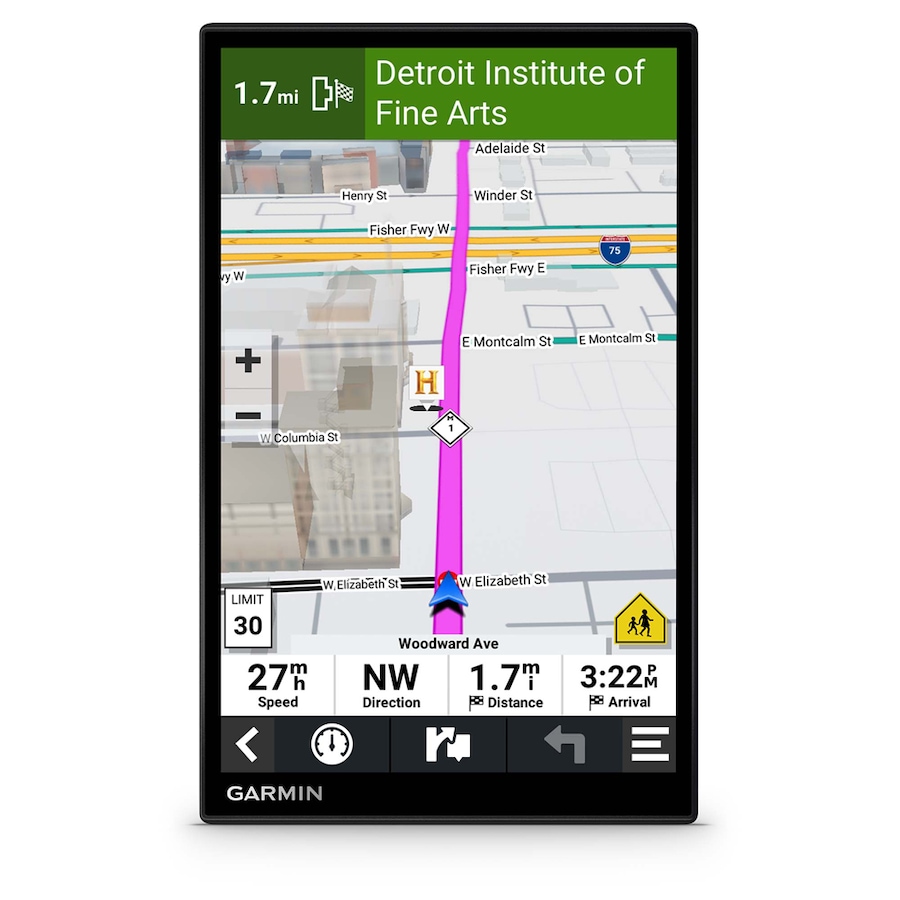 Image 711912_ALTMORE8.jpg, Product 711-912 / Price $469.99, Garmin DriveSmart 86 MT GPS with 8" Display Featuring Traffic Alerts (black) from Garmin on TSC.ca's Electronics department