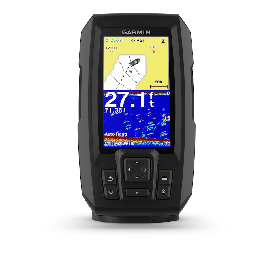 Image 711918.jpg, Product 711-918 / Price $219.99, Garmin Striker 4 Plus Fishfinder with Dual Beam Transducer - Black from Garmin on TSC.ca's Electronics department