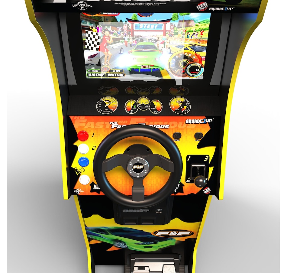 Image 711931_ALTMORE1.jpg, Product 711-931 / Price $849.99, Arcade1Up The Fast and the Furious from Arcade1Up on TSC.ca's Electronics department