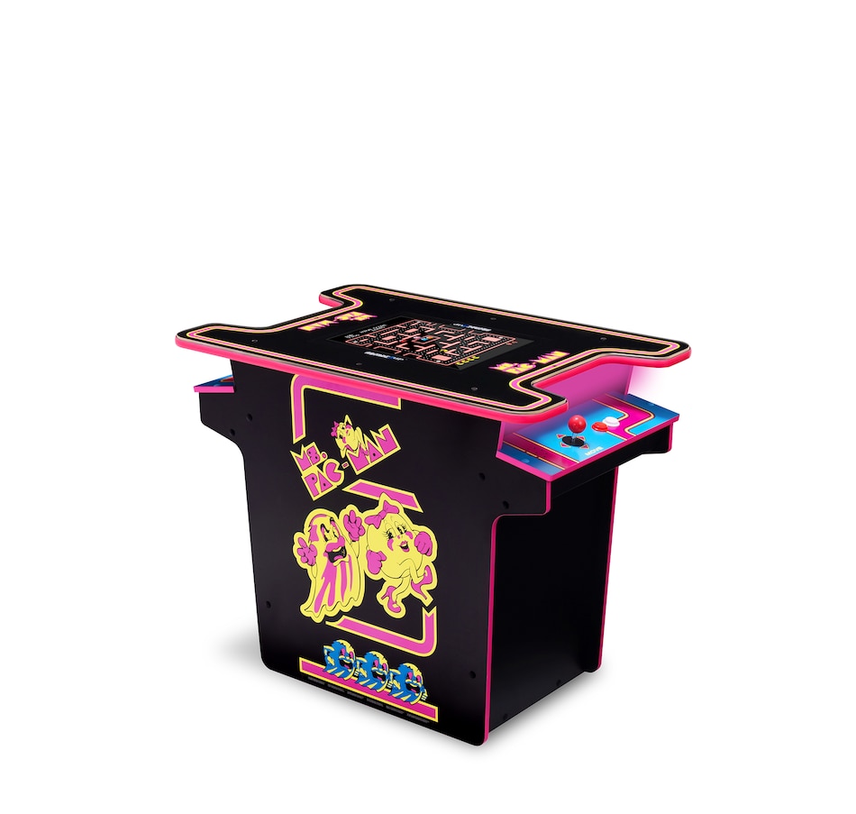 Image 711935.jpg, Product 711-935 / Price $849.99, Arcade1Up Ms. Pac-Man Head-to-Head Arcade Table from Arcade1Up on TSC.ca's Electronics department