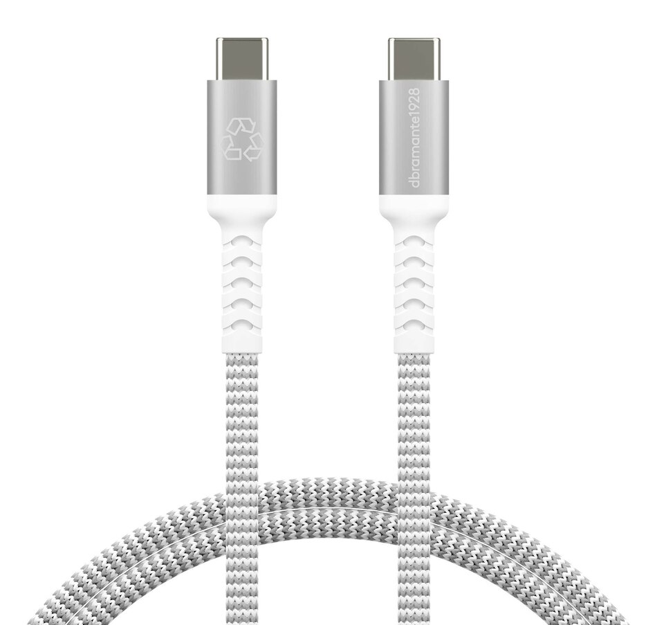 Image 711951_ALTMORE3.jpg, Product 711-951 / Price $24.99, Dbramante1928 Re-Charge 4' Braided Cable USB-C to USB-C from DBramante1928 on TSC.ca's Electronics department