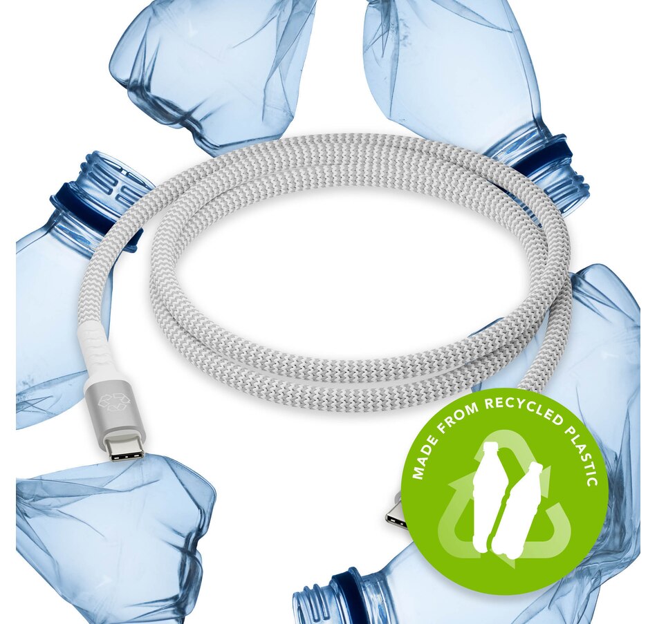 Image 711951_ALTMORE4.jpg, Product 711-951 / Price $24.99, Dbramante1928 Re-Charge 4' Braided Cable USB-C to USB-C from DBramante1928 on TSC.ca's Electronics department