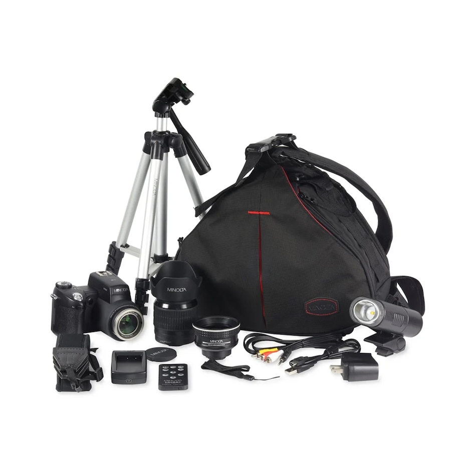 Image 711967.jpg, Product 711-967 / Price $479.99, Minolta MN24Z 33 MP 1080P HD Digital Camera with Interchangeable Lens Kit from Minolta on TSC.ca's Electronics department