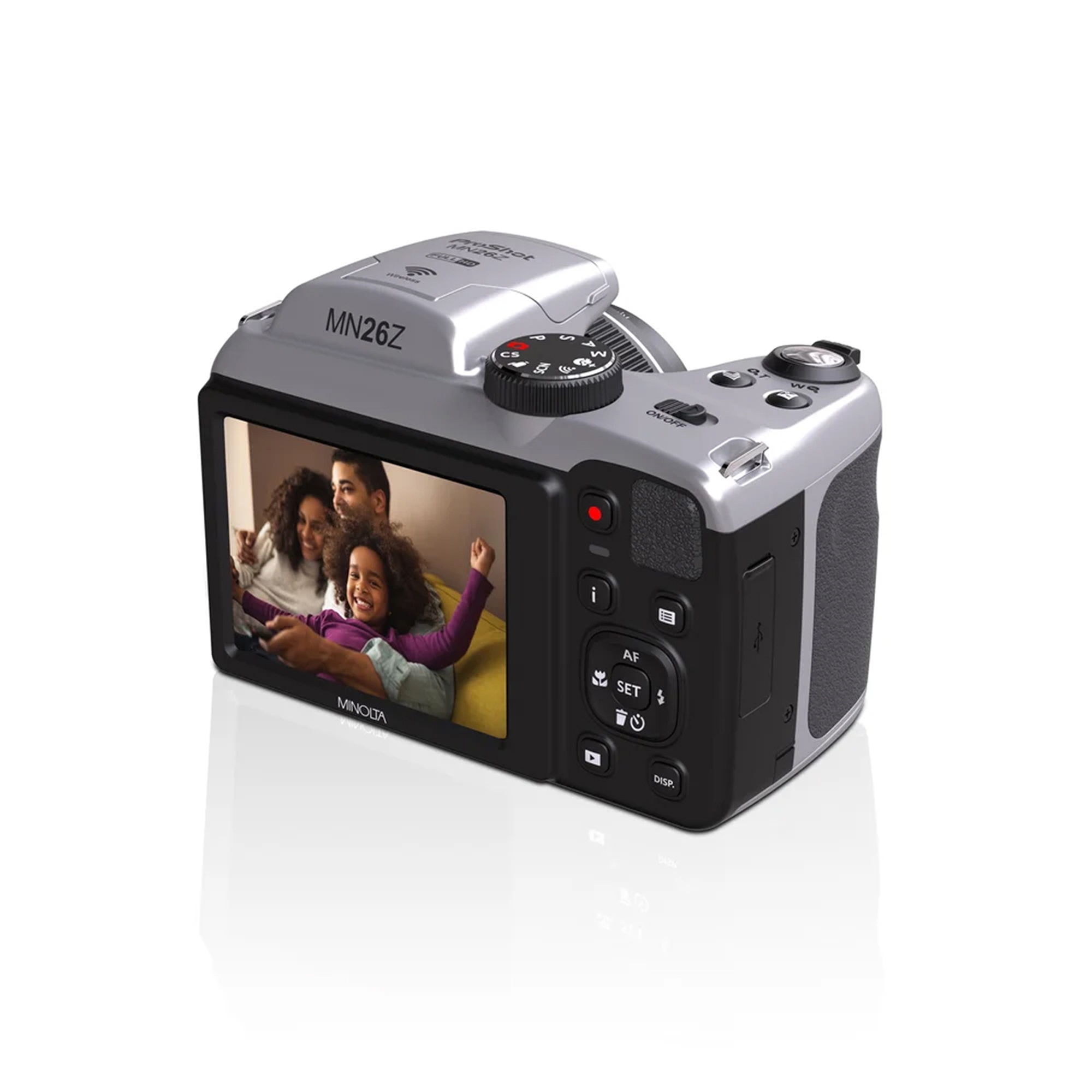 Minolta MN26Z 20MP 26X Optical Zoom Wi-Fi Bridge Camera - TSC.ca