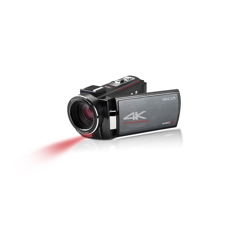 Image 711970_ALTMORE1.jpg, Product 711-970 / Price $219.99, Minolta MN4K25NV 4K UHD IR Night Vision Camcorder from Minolta on TSC.ca's Electronics department