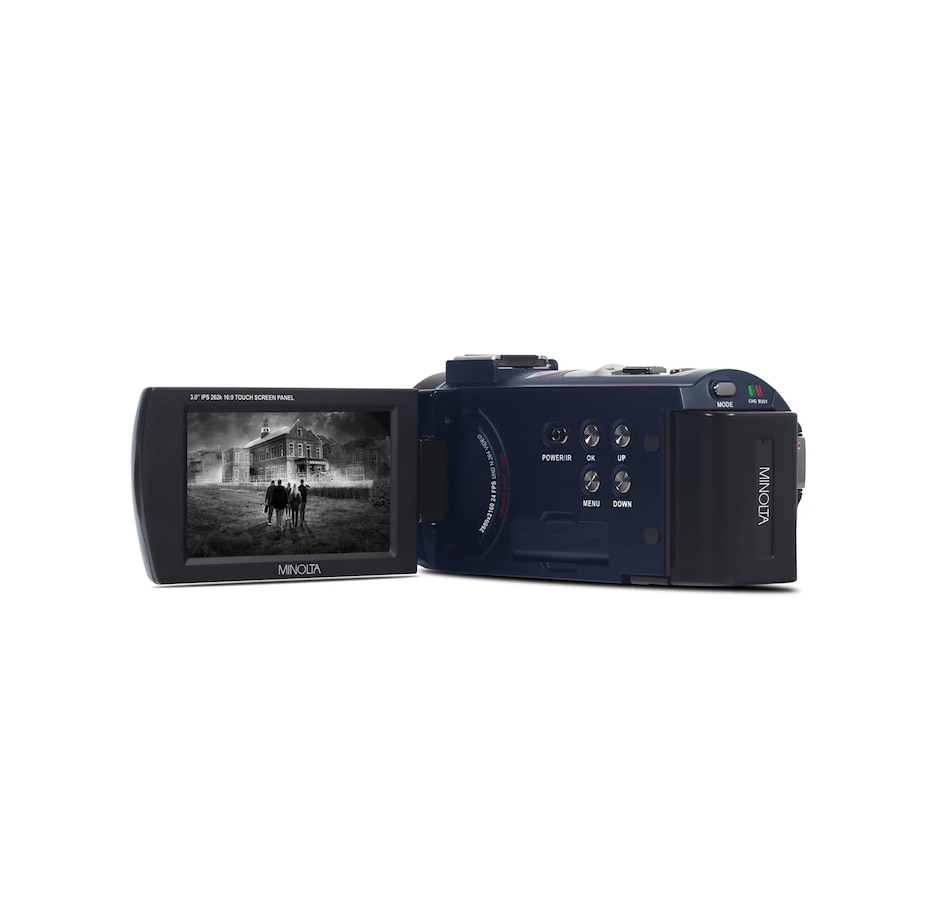 Image 711970_ALTMORE11.jpg, Product 711-970 / Price $204.31, Minolta MN4K25NV 4K UHD IR Night Vision Camcorder from Minolta on TSC.ca's Electronics department