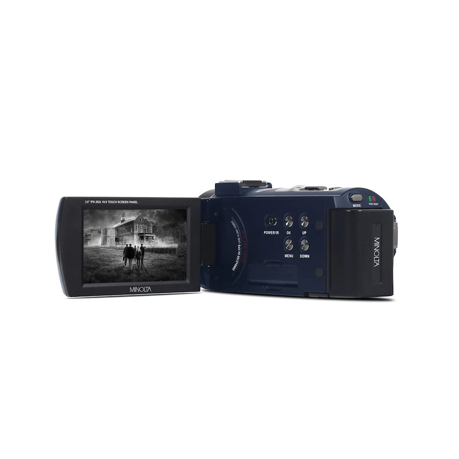 Image 711970_ALTMORE11.jpg, Product 711-970 / Price $219.99, Minolta MN4K25NV 4K UHD IR Night Vision Camcorder from Minolta on TSC.ca's Electronics department