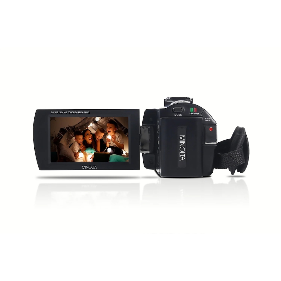 Image 711970_ALTMORE3.jpg, Product 711-970 / Price $219.99, Minolta MN4K25NV 4K UHD IR Night Vision Camcorder from Minolta on TSC.ca's Electronics department
