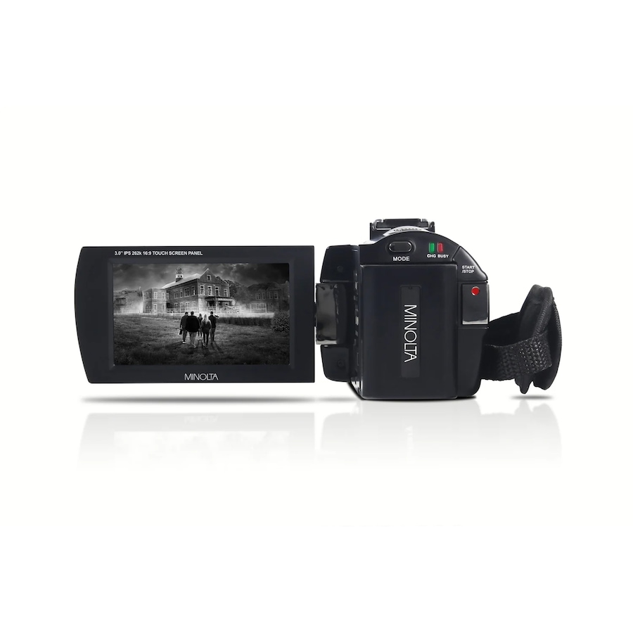 Image 711970_ALTMORE4.jpg, Product 711-970 / Price $219.99, Minolta MN4K25NV 4K UHD IR Night Vision Camcorder from Minolta on TSC.ca's Electronics department