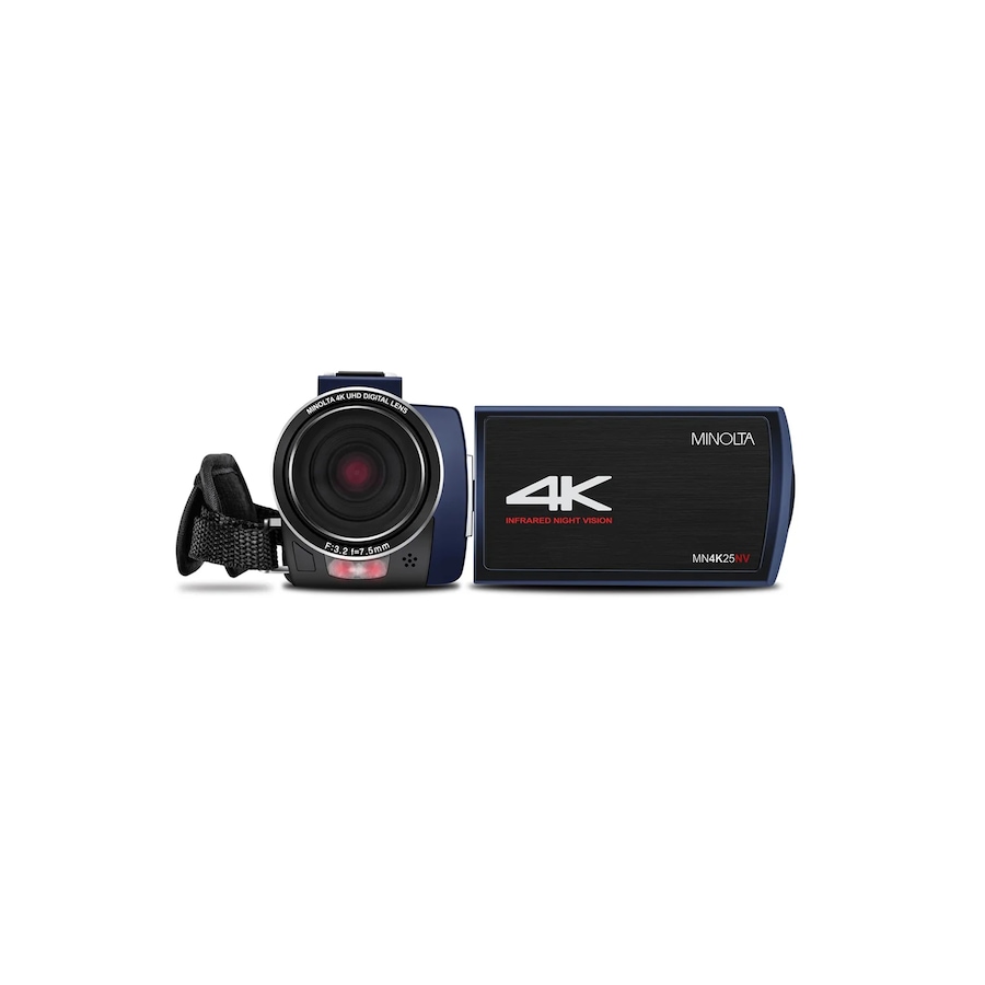 Image 711970_ALTMORE9.jpg, Product 711-970 / Price $219.99, Minolta MN4K25NV 4K UHD IR Night Vision Camcorder from Minolta on TSC.ca's Electronics department