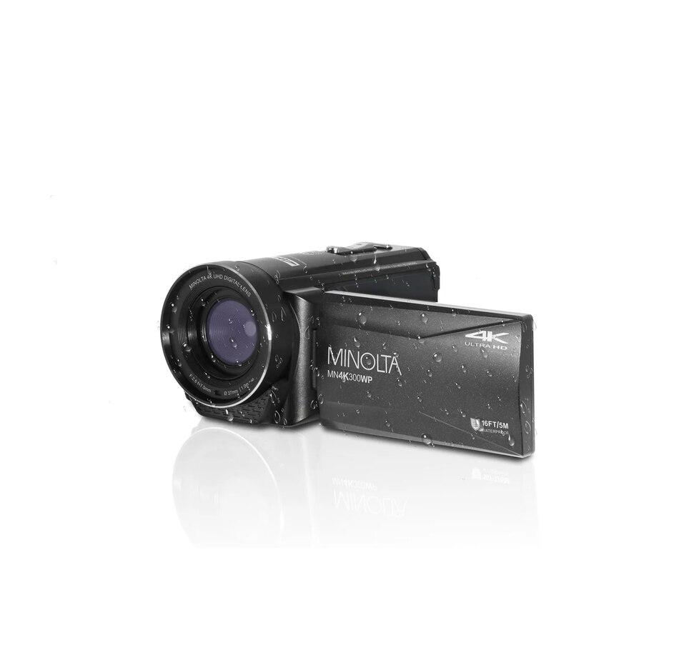 Image 711971_ALTMORE1.jpg, Product 711-971 / Price $309.99, Minolta MN4K300WP 4K UHD/56-MP Waterproof Camcorder from Minolta on TSC.ca's Electronics department