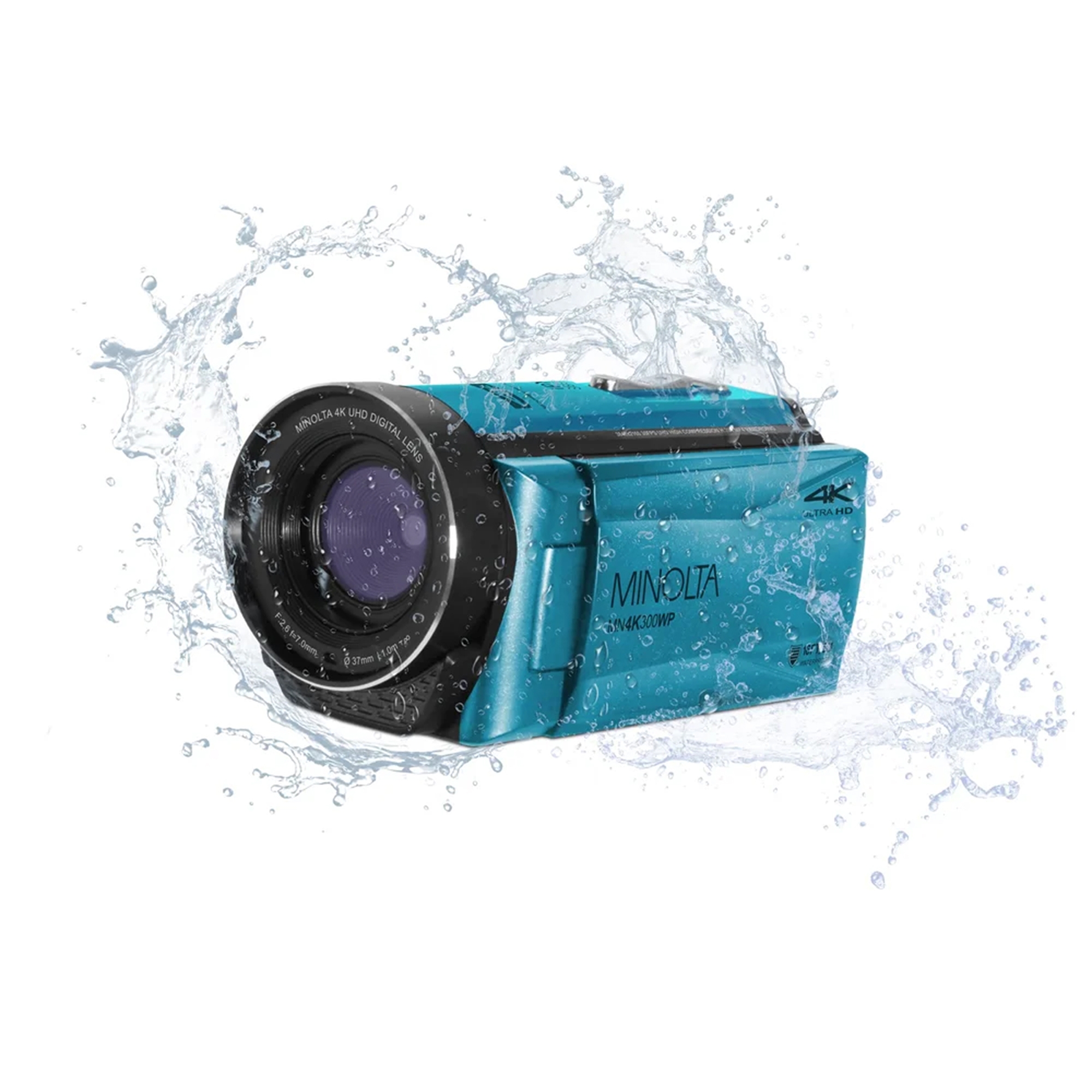 Minolta MN4K300WP 4K UHD/56-MP Waterproof Camcorder - TSC.ca