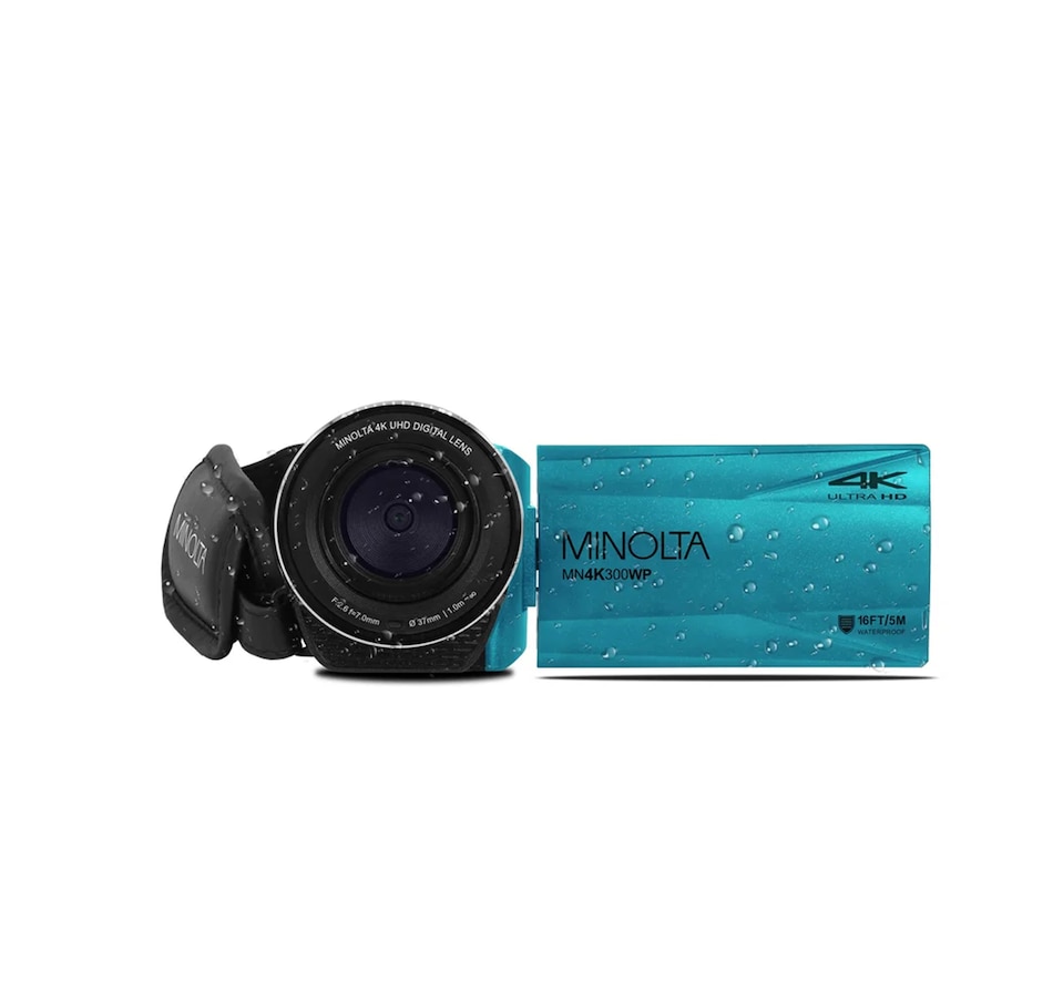 Image 711971_ALTMORE17.jpg, Product 711-971 / Price $309.99, Minolta MN4K300WP 4K UHD/56-MP Waterproof Camcorder from Minolta on TSC.ca's Electronics department