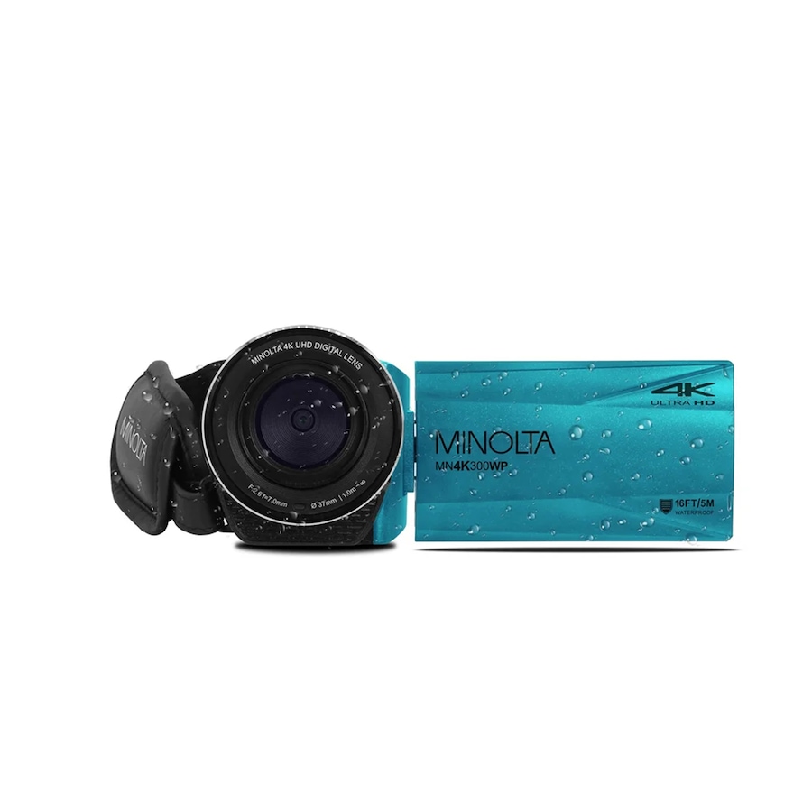 Image 711971_ALTMORE17.jpg, Product 711-971 / Price $309.99, Minolta MN4K300WP 4K UHD/56-MP Waterproof Camcorder from Minolta on TSC.ca's Electronics department