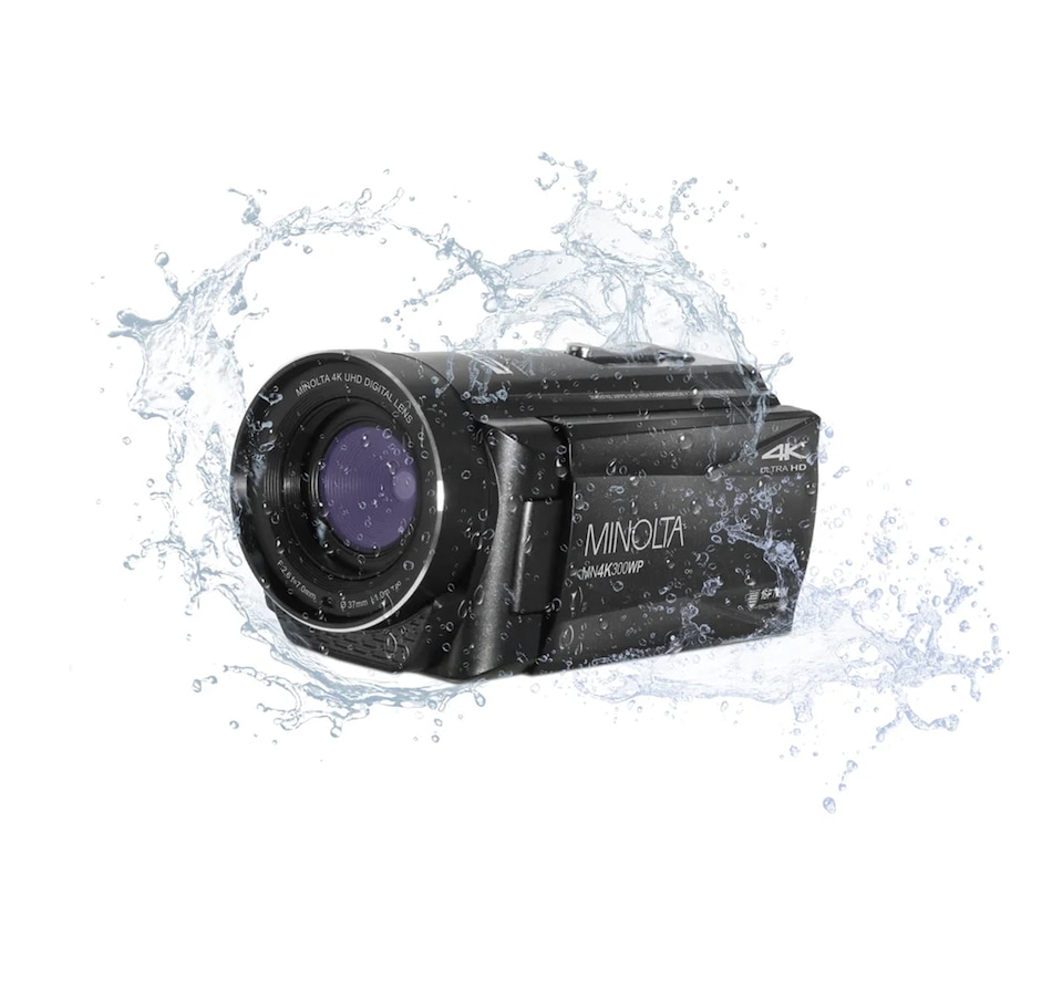 Image 711971_ALTMORE4.jpg, Product 711-971 / Price $309.99, Minolta MN4K300WP 4K UHD/56-MP Waterproof Camcorder from Minolta on TSC.ca's Electronics department