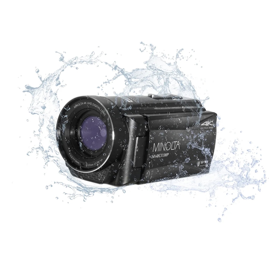 Image 711971_ALTMORE4.jpg, Product 711-971 / Price $309.99, Minolta MN4K300WP 4K UHD/56-MP Waterproof Camcorder from Minolta on TSC.ca's Electronics department