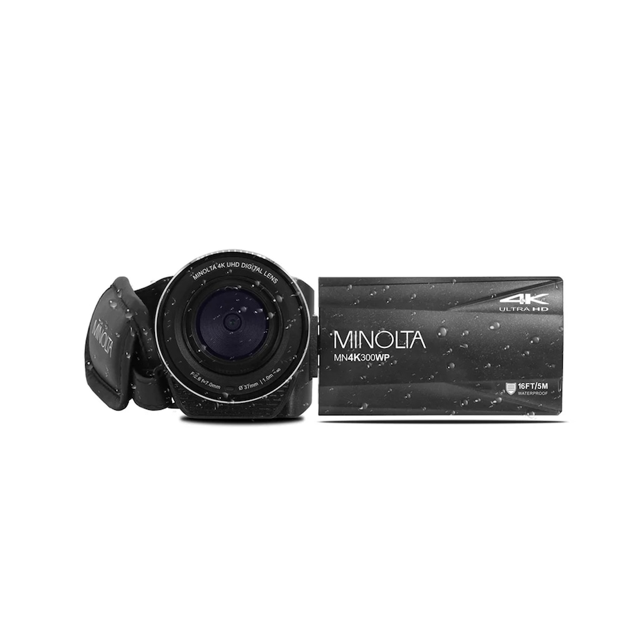 Image 711971_ALTMORE5.jpg, Product 711-971 / Price $309.99, Minolta MN4K300WP 4K UHD/56-MP Waterproof Camcorder from Minolta on TSC.ca's Electronics department
